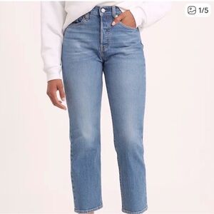 Levi's Light Blue Straight Leg Women's Jeans